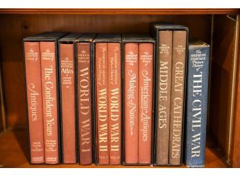 The American Heritage History Collection Of Books And More