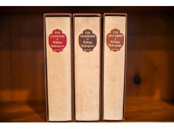 The Heritage Shakespeare Three Volume Set - The Histories, The Tragedies And The Comedies
