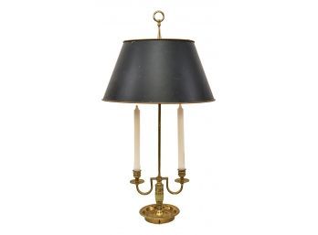 Vintage Two Light Bouillotte Table Lamp