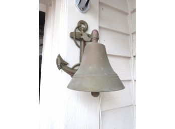 Brass Anchor Wall Bell