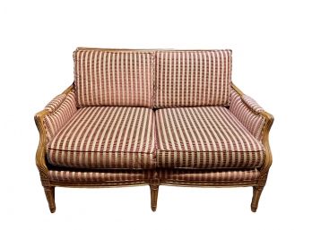 Double Caned Back Settee