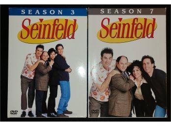 Lot Of 2 Dvd Sets, Seinfeld Season 3 & 7