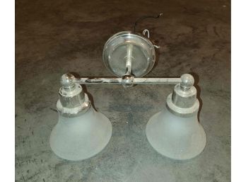Wall Sconce, Double Light, No Chips