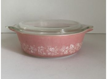 Vintage Pyrex Gooseberry Pattern Casserole Dish