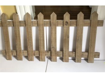 Rustic Wall Decor Wooden Fence
