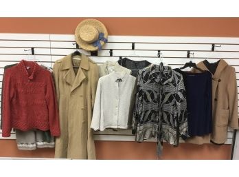 Vintage Designers Ladies Lot Of Clothing (19) Lot A