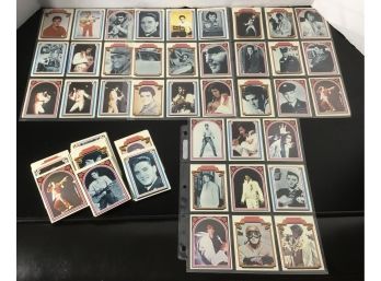 2 Sets Of Elvis Presley Cards, Total Of 132 Cards 1978