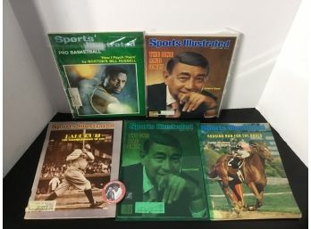 Vintage Sports Illustrated Magazines, Babe Ruth, Howard Cosell Plus