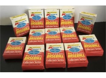 Baseball Topps, Kmart 1962-1982 (13) Boxes Limited Edition