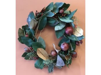 Colorful Apple Hanging Wreath