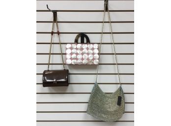 Vintage Bags, Tortoise, MOP,Patent Leather, Crossbody (3)