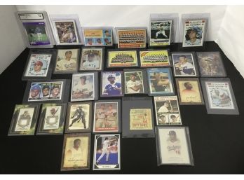 Vintage Lot Of 30 Assorted Baseball Cards 1960-2008