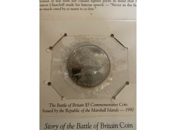 Battle Of Britain Commemorative Coin