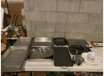 Pots, Pans, And Kitchen Items