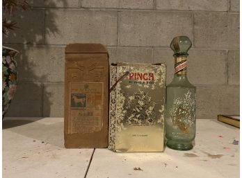 Group Of 3 Vintage Liquor Bottles