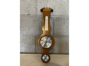 Wooden Barometer