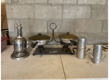 Lot Of Camping Cooking Equipment