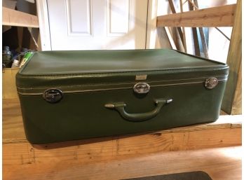 Green Amelia Earhart Suitcase