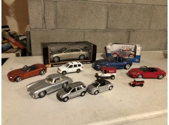 Group Of 11 Diecast Cars