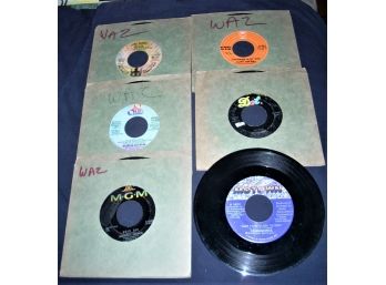 Lot Of 10 (Ten) 45 RPM 7' VINYL RECORDS