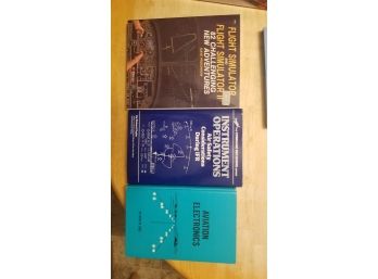 Aviation Instruction Books, Pilot Information (3 Books)