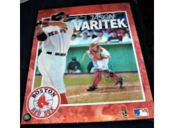 Jason Varitek Boston Red Sox 16 X 20'' Laminated Hologram Player Plaque