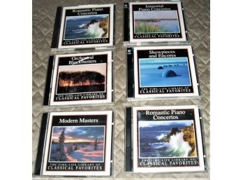 Time Life Music The Library Of Classical Favorites CD Lot Of 10