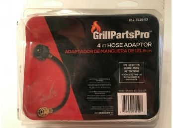 GRILL PARTS PRO 4-Ft Extension Propane Tank Adapter Hose