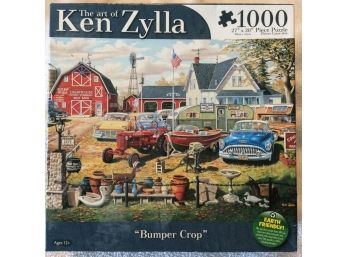 Ken Zylla 1000 Piece 'Bumper Crop' Jigsaw Puzzle