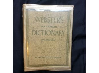 1970 Websters New Universal Unabridged Dictionary Second Edition