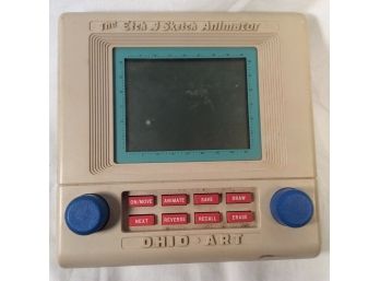 Vintage 1987 Ohio Art Etch-A-Sketch Animator Drawing Board Computer Working