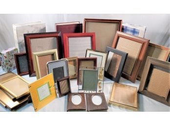 Large Assortment Of Photo Frames And Photo Albums