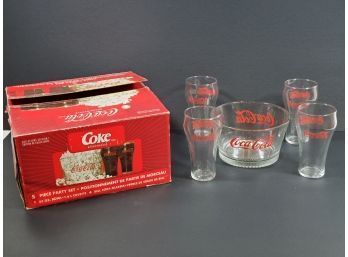 2003 Collectors Edition Coca-Cola 5 Piece Party Set