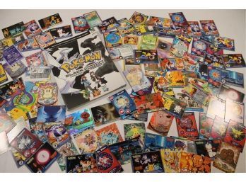 Vintage Lot Of Pokemon Cards Late 90's To Early 2000's And Official Pokemon Strategy Book Vol. 1