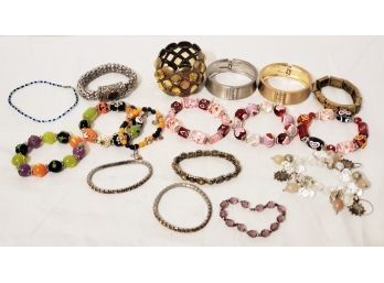 Assortment Of Ladies Bracelets, Including MX Designs