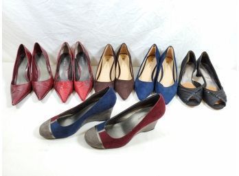 Assortment Of Ladies Dress Shoes. Nine West, Liz Claiborne, Boston Design And Clearwater Creek