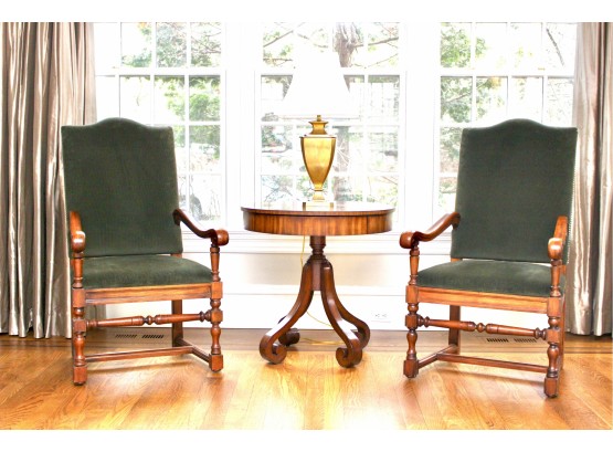 Pair Of Henredon Upholstered Chairs