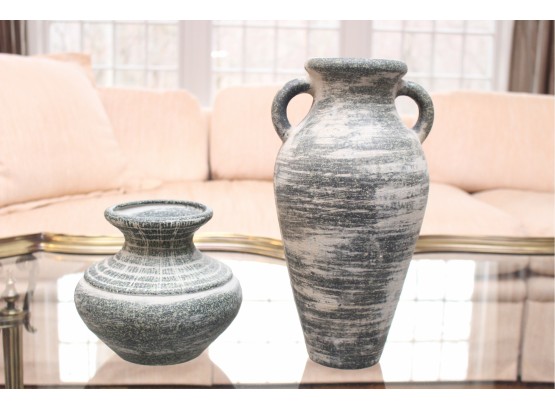 Two Ceramic Decor Pieces