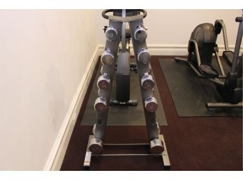 Dumbbell Set With Parabody Rack