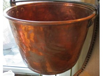 Giant Vintage Copper Pot