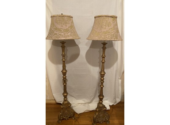 Pair Of Vintage Floor Lamps