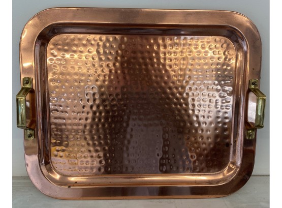Copper And Brass Tray
