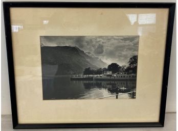 Framed Black And White Photo