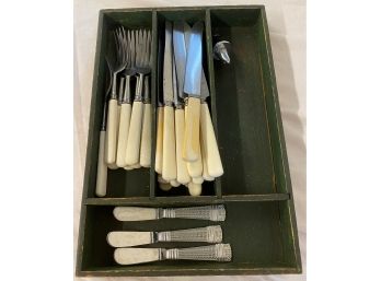 Vintage And Contemporary Flatware Items