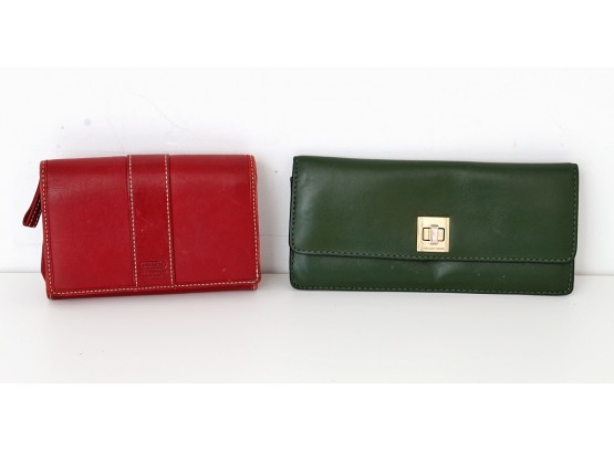 Coach & Michael Kors Leather Wallets