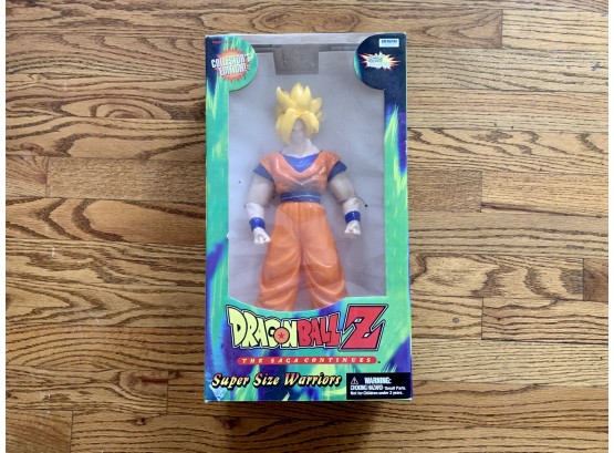 Vintage Dragon Ball Z 'Super Saiyan Goku' 14' Warrior Figure, New In Sealed Box