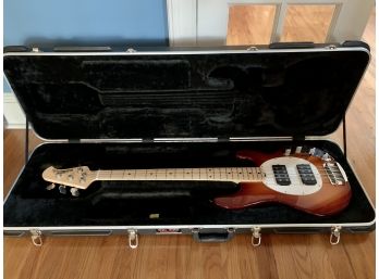 Ernie Ball Music Man Sting Ray Electric Base Guitar With Case