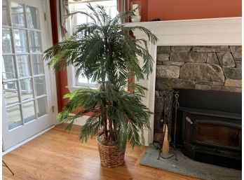 Large Faux Palm Style Tree