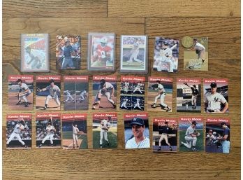 Collectible Sports Cards Including Derek Jeter, Kevin Maas & Jerry Rice