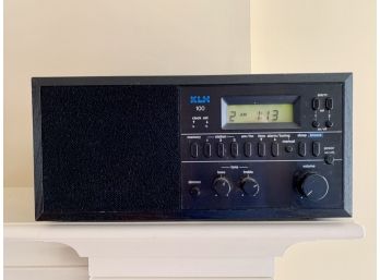 KLM Table Top Radio/Alarm Clock, Model KLH100